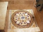 Royal Shower Floor Mosaic Marble